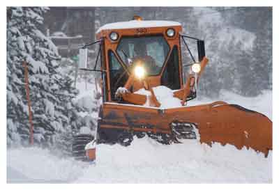 Digital Photograph: Snow Plow